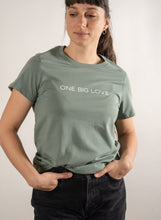Load image into Gallery viewer, PREMA - COTTON SHORT SLEEVE TEE IN SAGE - ONE BIG LOVE
