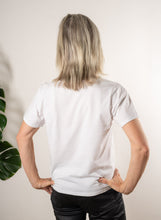 Load image into Gallery viewer, AMOR - COTTON SHORT SLEEVE TEE IN WHITE - ONE BIG LOVE
