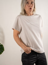Load image into Gallery viewer, PREMA - COTTON SHORT SLEEVE TEE IN BONE - ONE BIG LOVE