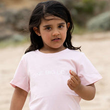 Load image into Gallery viewer, KIDS COTTON SHORT SLEEVE TEE IN PINK - ONE BIG LOVE
