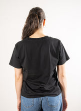 Load image into Gallery viewer, AMOR - COTTON SHORT SLEEVE TEE IN BLACK - ONE BIG LOVE

