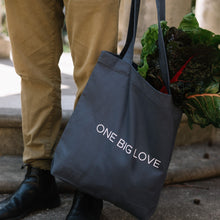 Load image into Gallery viewer, MAHABA TOTE - DEEP BLUE - ONE BIG LOVE
