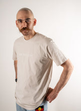 Load image into Gallery viewer, Anbu - Cotton Short Sleeve Tee in Bone - ONE BIG LOVE
