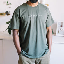 Load image into Gallery viewer, Anbu - Cotton Short Sleeve Tee in Cypress - ONE BIG LOVE
