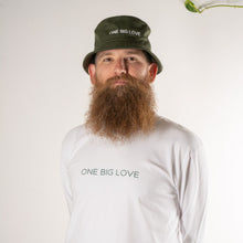Load image into Gallery viewer, Liefde - Bucket Hat in Army - ONE BIG LOVE
