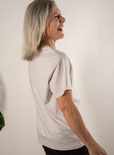 Load image into Gallery viewer, Prema - Cotton Short Sleeve Tee in Bone - ONE BIG LOVE
