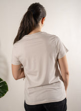 Load image into Gallery viewer, Prema - Cotton Short Sleeve Tee in Bone - ONE BIG LOVE
